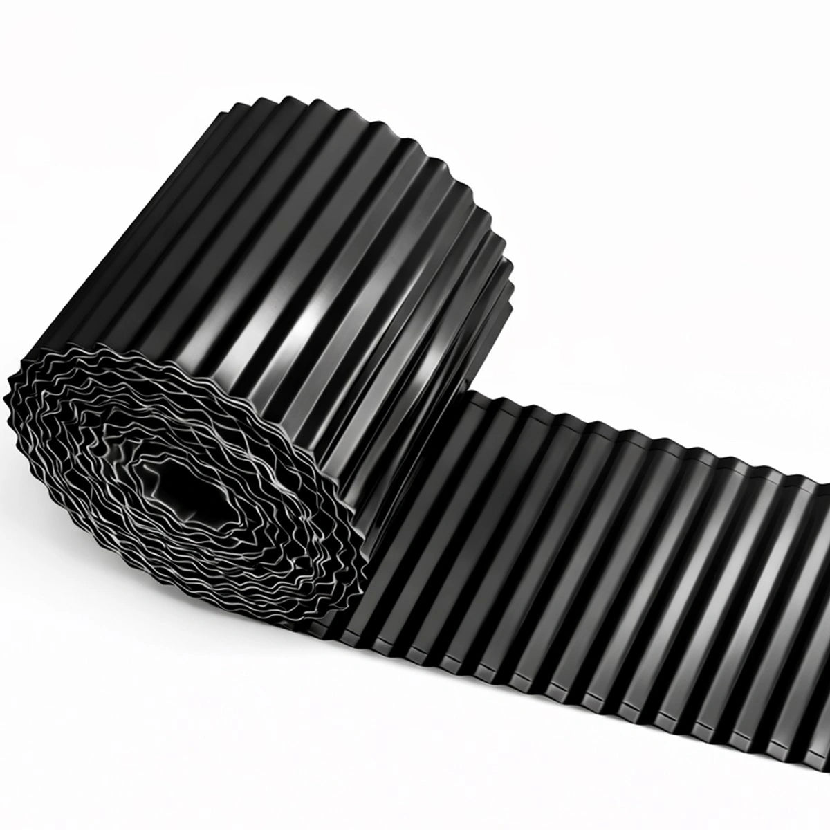 Corrugated Metal Edging, 6" Rust-proof Landscape Edging Border