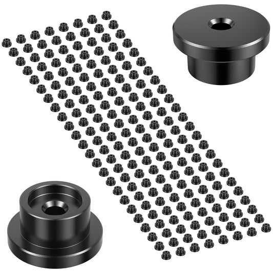 Carbon Steel Cap Nuts 192PCS, Heavy Duty Nuts