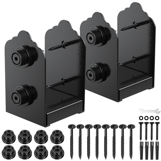 4x4 Post Base, Stainless Steel Adjustable Post Anchor Bracket