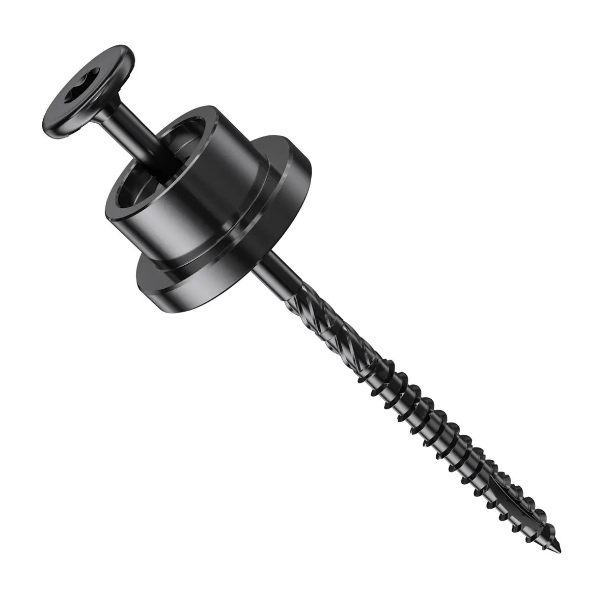 Carbon Steel Nut and 4.5" Screw Assortment
