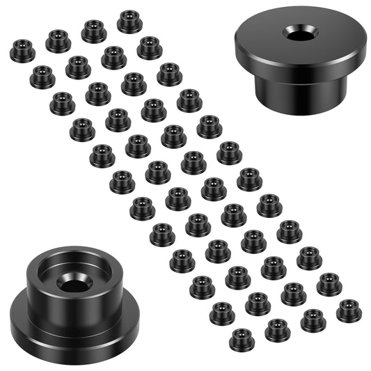 Carbon Steel Cap Nuts 48PCS, Heavy Duty Nuts