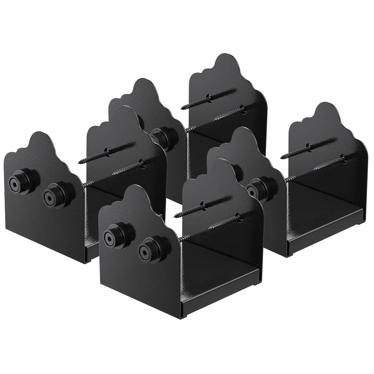 6x6 Post Base, Stainless Steel Adjustable Post Anchor Bracket