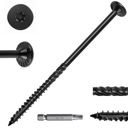 #14 x 8 Inch Heavy-Duty Wood Screws