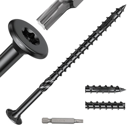 #9 x 3 Deck Screws, Star Drive Wood Screws