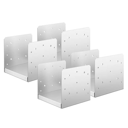8"x8" Adjustable Post Base, Stainless Steel Post Anchor Bracket