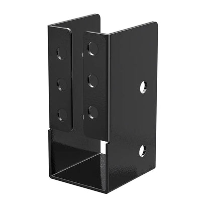 Concealed Joist Hanger, 2"x4" Outdoor Concealed-Flange Joist Bracket