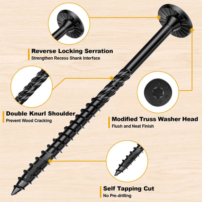 #14 x 6" Wood Structural Lag Screws
