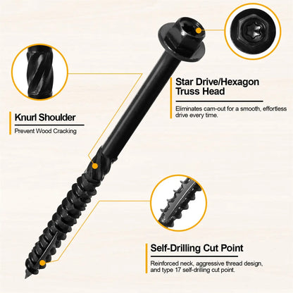 #14 x 3 Wood Structural Screws