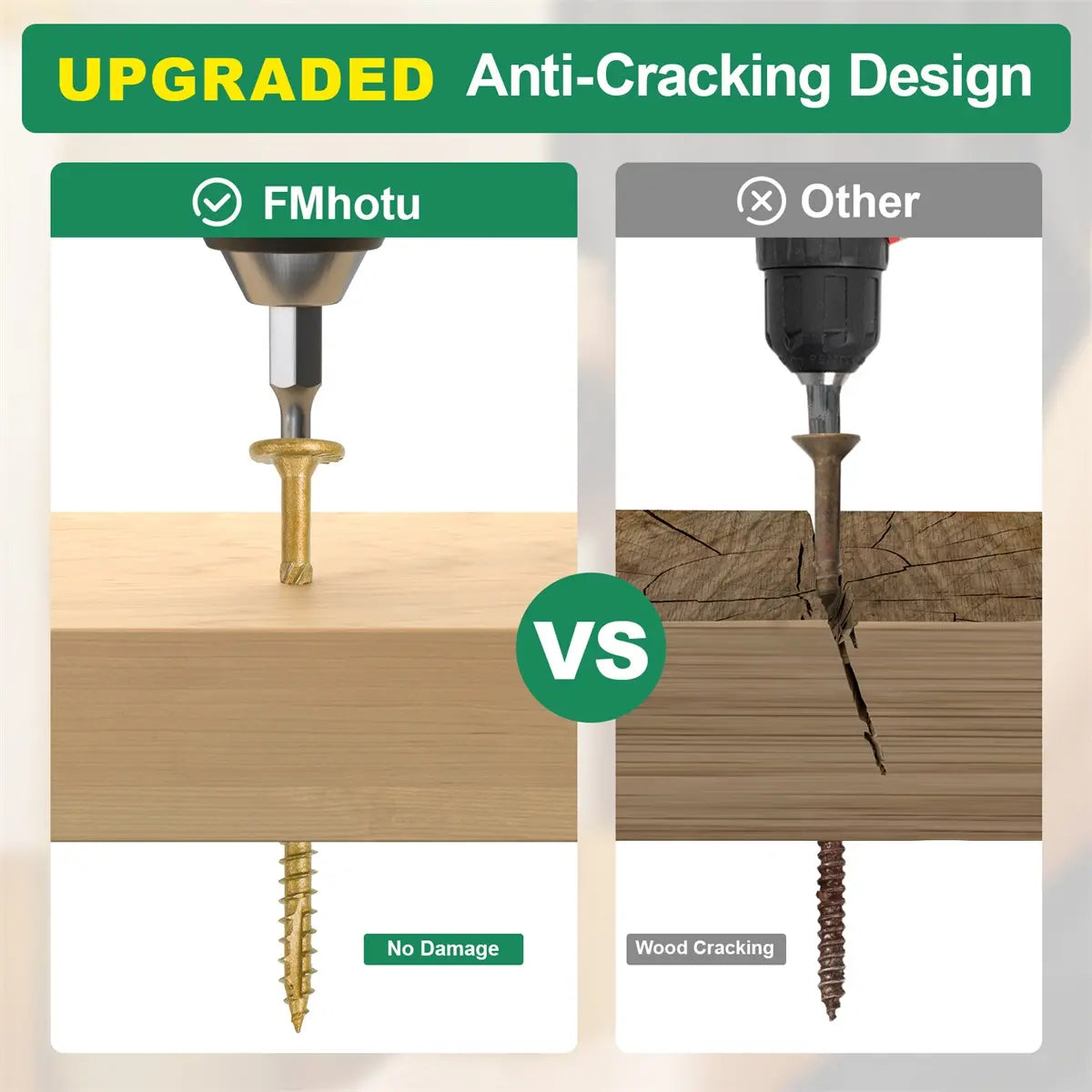 2-7/8 Inch Heavy-Duty Outdoor Deck Screws
