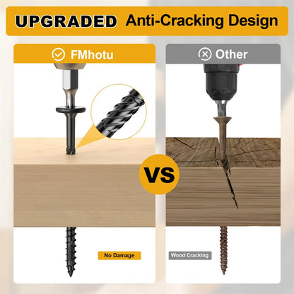 #14 x 3" Wood Structural Lag Screws