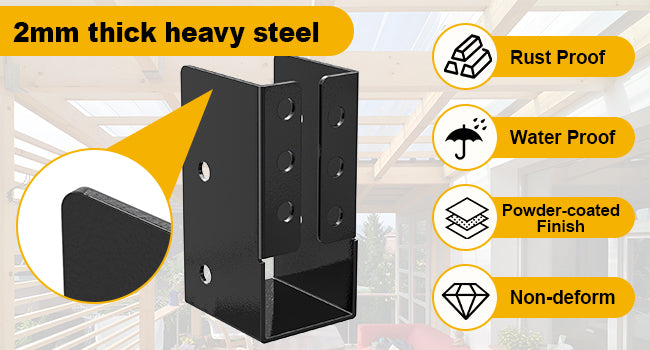 FMhotu Concealed Joist Hanger, 2