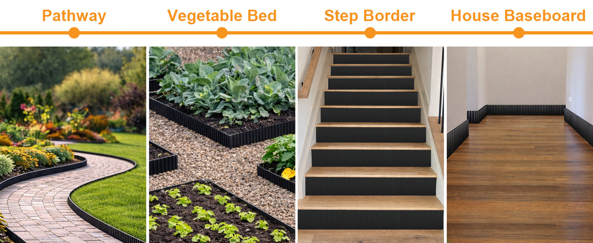 Corrugated Metal Edging, 6
